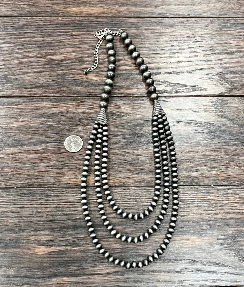 Handmade Navajo Bead Necklace