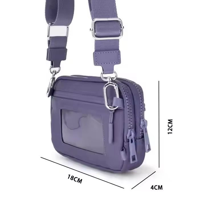 Remi - Nylon Crossbody Solid - PREORDER