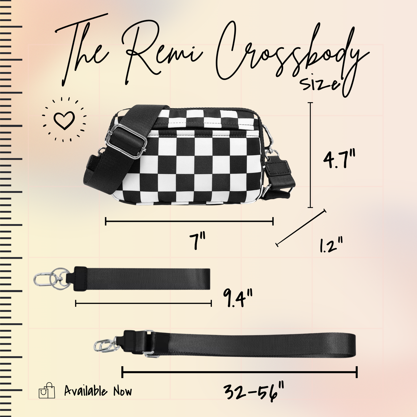 Remi - Nylon Crossbody Solid - PREORDER