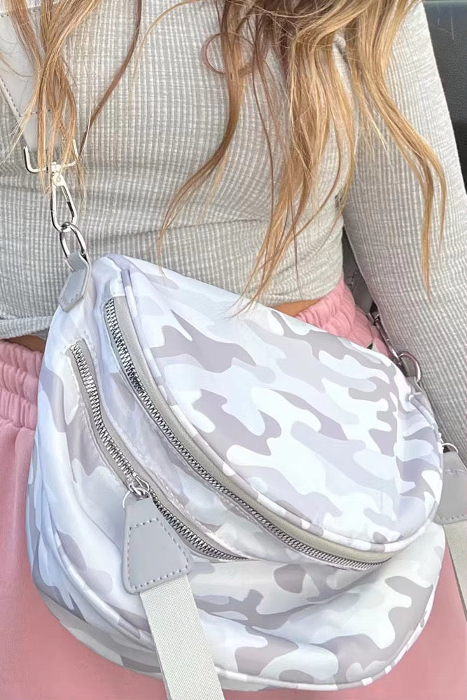 The Roni Nylon Crossbody - Camo #2 - PREORDER