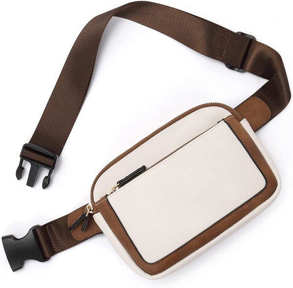 Vegan Leather Everywhere Sling Belt Bag