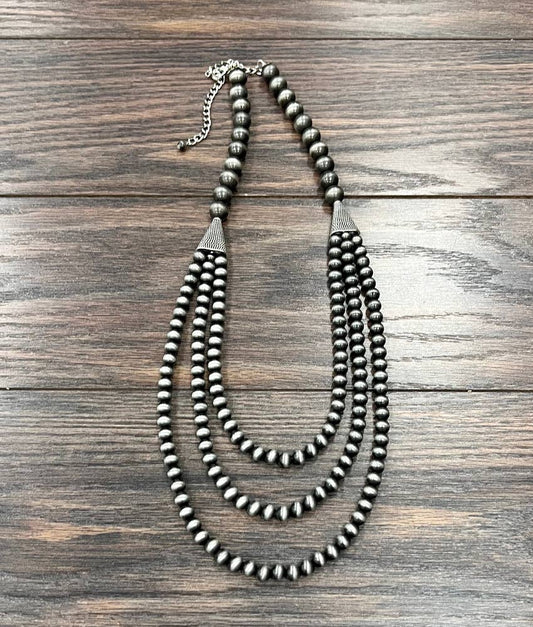 Handmade Navajo Bead Necklace