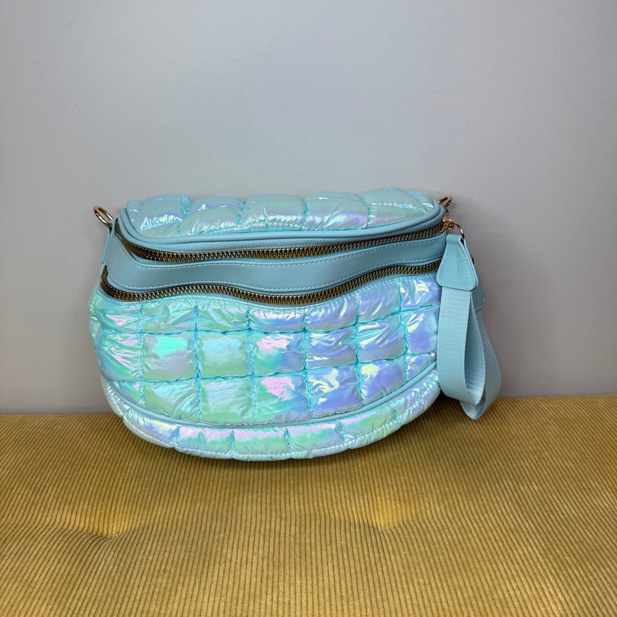 The Roni Nylon Crossbody - Puffer