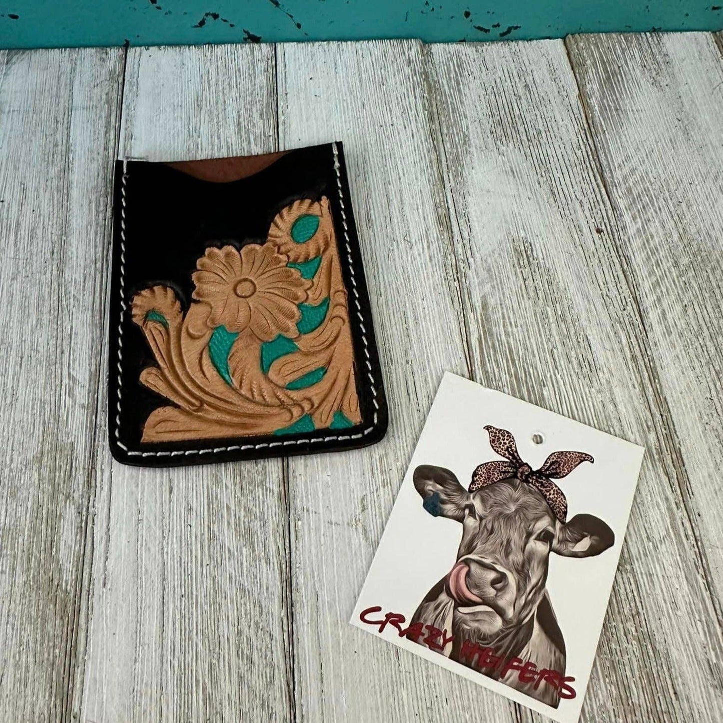 Tooled Card Holder