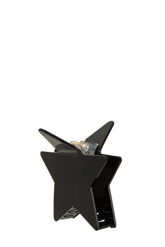 Star Shape Acrylic Hair Clip
