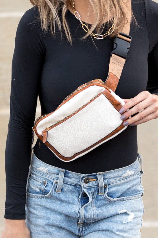 Vegan Leather Everywhere Sling Belt Bag