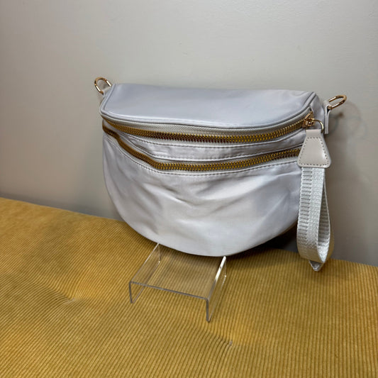 The Roni Nylon Crossbody - Solid Grey