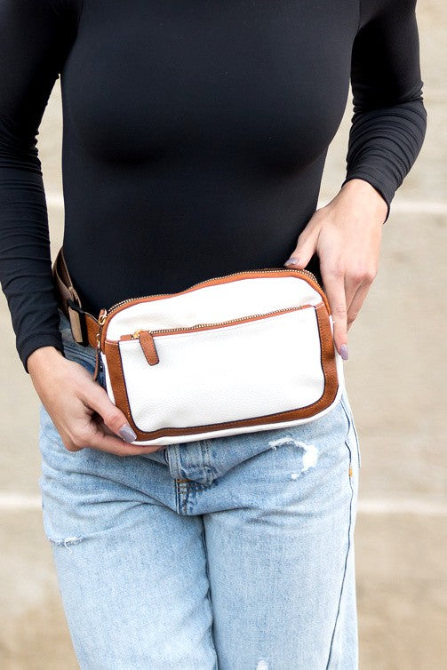 Vegan Leather Everywhere Sling Belt Bag