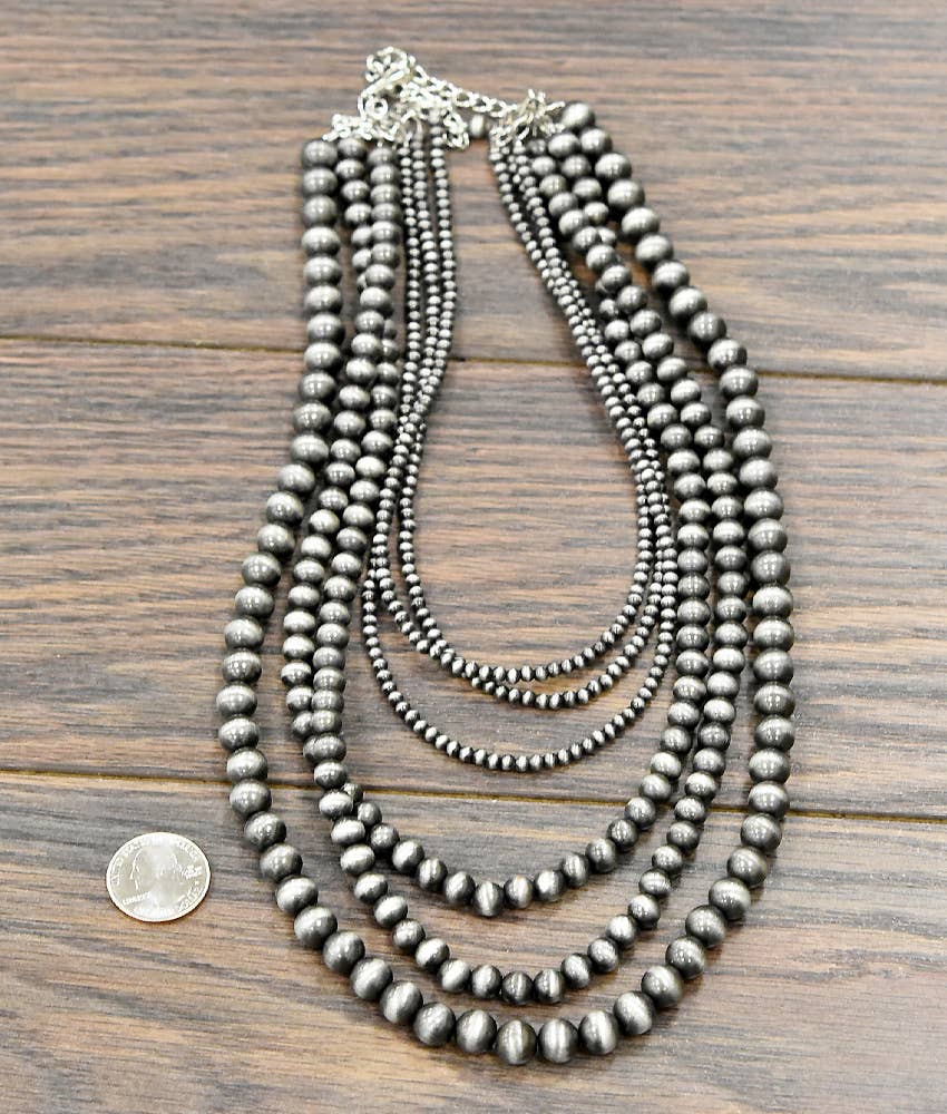 Handmade Navajo Bead Necklace
