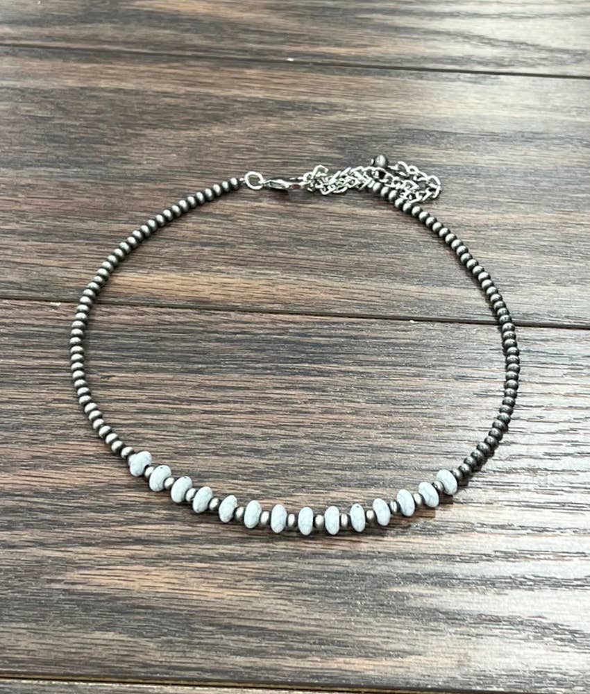 15" Navajo Bead Necklace