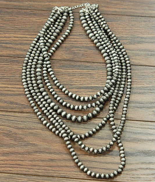 Handmade Navajo Bead Necklace