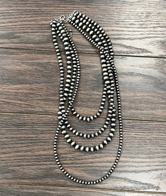 Handmade Navajo Bead Necklace