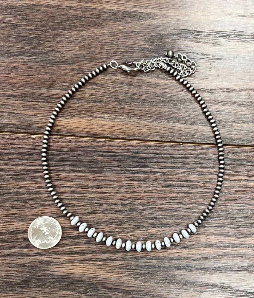 15" Navajo Bead Necklace